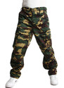 Glara Pánské kalhoty s army vzorem