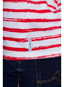 Armani Jeans Půvabné dámské tričko Armani pruhované L