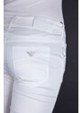 Dámské bílé luxusní džíny Armani Jeans 26