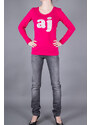 Armani Jeans Tričko růžové dámské AJ M