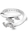 Stříbrný prsten Hot Diamonds Emozioni Alloro se zirkony ER023 58 mmStříbrný prsten Hot Diamonds Emozioni Alloro se zirkony ER023