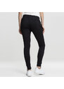 Urban Classics Ladies Space Dye Terry Jogpants blk/wht