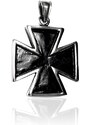BM Jewellery Přívěsek keltský kříž z chirurgické oceli S195080