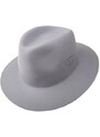 Tonak Plstěný klobouk světle šedá (Q8032) 59 10814SD