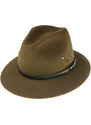 Tonak Pánský plstěný klobouk khaki (Q5001) 56 11044/10-11925/15AA