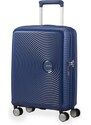 American Tourister Kabinový cestovní kufr Soundbox EXP 35,5/41 l tmavě modrá