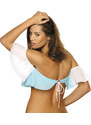 Marko Swim Top Grace Fata-Bianco M-488 (8) modro-bílá