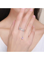 Royal Fashion prsten Láska na řetízku SCR246