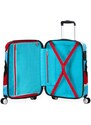 American Tourister Kabinový cestovní kufr Wavebreaker Disney Spinner 36 l šedá