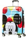 American Tourister Cestovní kufr Wavebreaker Disney Spinner 64 l černá