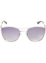 GUESS brýle Cat Eye Metal Sunglasses silver, 11002