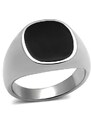 US Ocelový pánský prsten zdobený Ocel 316 - John