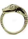 US Ocelový, pokovený pánský prsten antickou mědí Ocel 316 - Dylann