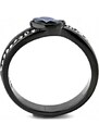 US Ocelový, pokovený dámský prsten s Cubic Zirconia Ocel 316 - Miriam