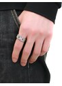 US Ocelový pánský prsten s Cubic Zirconia Ocel 316 - Cash