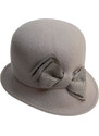 Tonak Pletený plstěný klobouk šedá (001_180640) ONE SIZE 52509/13C
