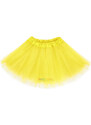 Žlutá tutu sukně pro děti 30 cm