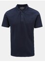 Modré basic polo tričko Jack & Jones - Pánské