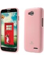MFashion Obal Jelly Case LG L90 Dual - Světle růžový