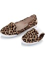 BUTTERFLY TWISTS BUTTERFLY SLIP ON JADE LEOPARD