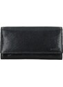 Dámská kožená peněženka Lagen Ebony - černá