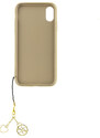 Ochranný kryt pro iPhone XS / X - Guess, Charms 4G Back Brown
