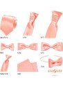 Svatební kravata Avantgard PREMIUM Lososová 577 9041