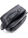Praktická pánská taška Kabelky od Hraběnky WORKER; černá
