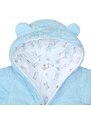 New Baby Kojenecká zimní kombinéza s kapucí (různé barvy)