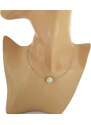 GIIL Drátkový náhrdelník s kamínkovou kuličkou