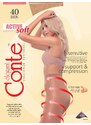 Punčocháče Conte Active Soft 40 • tělová • 40 DEN