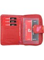 Dámská kožená peněženka Pierre Cardin 04 PLANT 115 červená