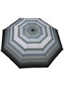 Afrodit Skládací pruhovaný deštník Danken šedý