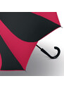 Pierre Cardin SUNFLOWER Red & Black deštník ve tvaru květiny