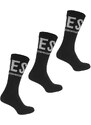 Ponožky Diesel Ray 3 páry v balení Černé