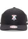 Kšiltovka Mitchell & Ness Philadelphia 76ers Hardwood Classic Taped Black Snapback