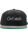 Kšiltovka Mitchell & Ness Orlando Magic Melange Patch Black Snapback