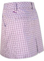 Puma golf Puma Plaid Skirt dámská golfová kostkovaá sukně levandulová