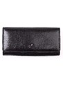 Černá kožená peněženka Cosset 4467 Komodo
