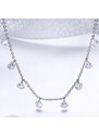 Royal Fashion náhrdelník Třpytivá elegance SCN299