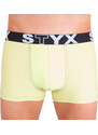 Pánské boxerky Styx sportovní guma nadrozměr zelenkavé (R4) 5