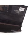 Lorenti Kožená dámská peněženka Belinda, croco černá