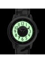 CLOCKODILE Svítící zelené dětské hodinky ARMY s maskáčovým vzorem CWB0031