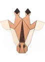 BeWooden Dřevěná brož Giraffe Brooch