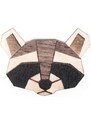 BeWooden Dřevěná brož Raccoon Brooch