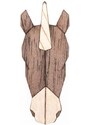 BeWooden Dřevěná brož Unicorn Brooch
