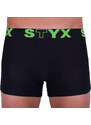 Pánské boxerky Styx sportovní guma nadrozměr černé (R962) 4