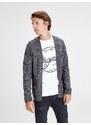 Jack and Jones Svetr Joel Originals šedý melír