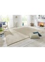 BT Carpet - Hanse Home koberce Ložnicová sada Wolly 102843 Creme - 2 díly: 67x140, 67x250 cm