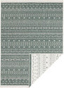 NORTHRUGS - Hanse Home koberce Kusový koberec Twin Supreme 103440 Kuba green creme – na ven i na doma - 80x150 cm